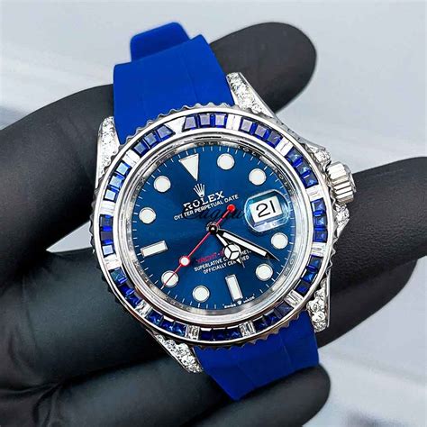 rolex yacht master ii diamond bezel